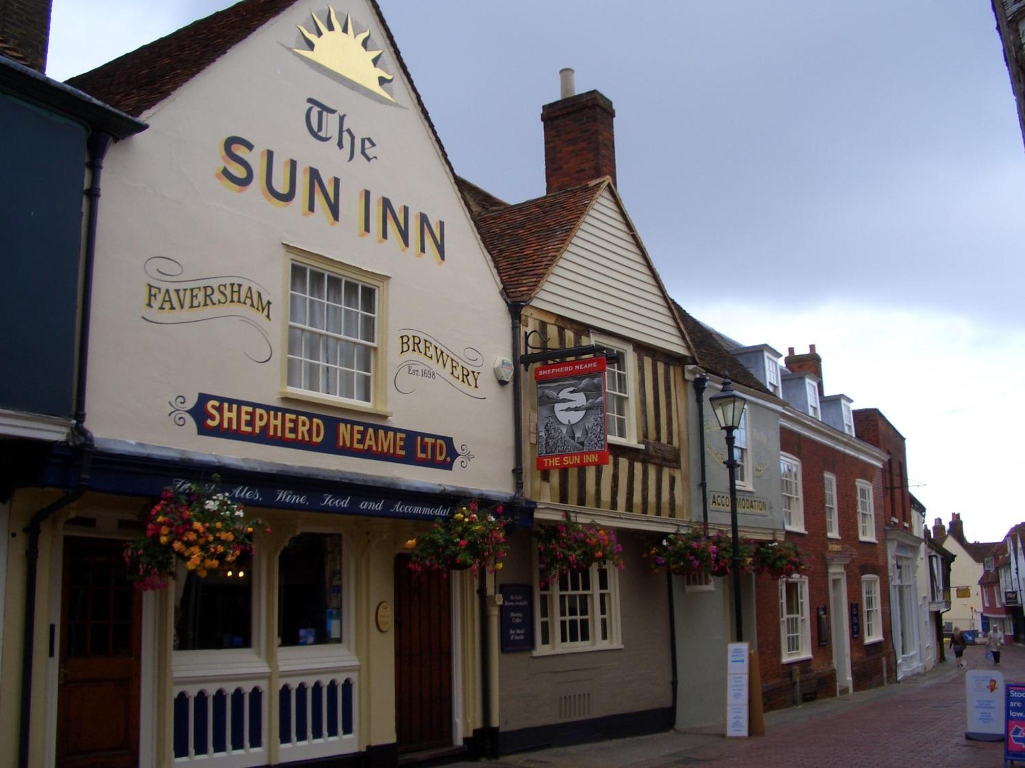 פברשהאם The Sun Inn מראה חיצוני תמונה